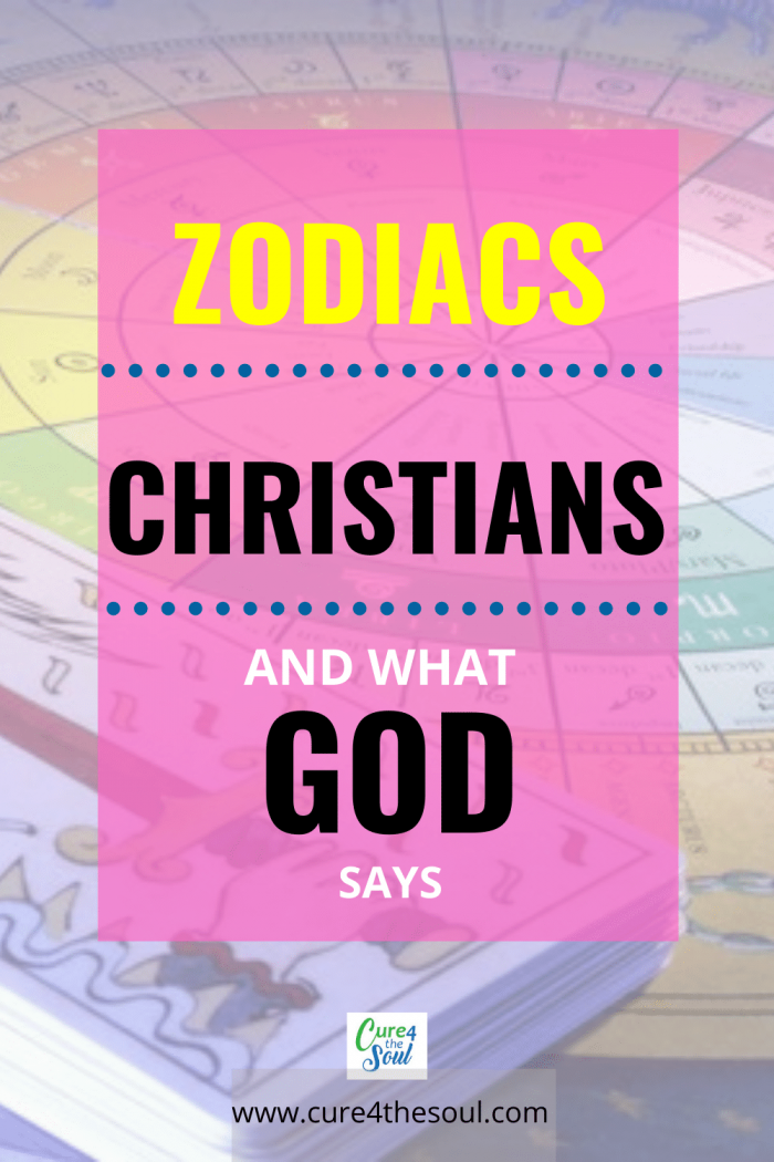 Are you a Christian that's into zodiac signs? If you are dabbling in astrology and representing a zodiac sign, read this article. See what God has to say about it. #astrology #gemini #libra #capricorn #signs
