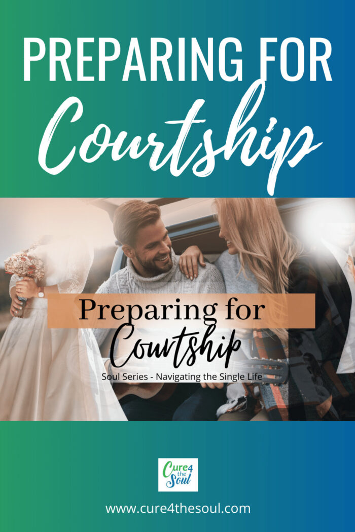 You can begin preparing for courtship today. When you desire something as sincere as marriage, you don't have to wait until you meet the mate you're preparing to meet. Prepare for the blessing right where you are. You can utilize biblical wisdom, principles, and application to get started. #dating #relationships #courtship